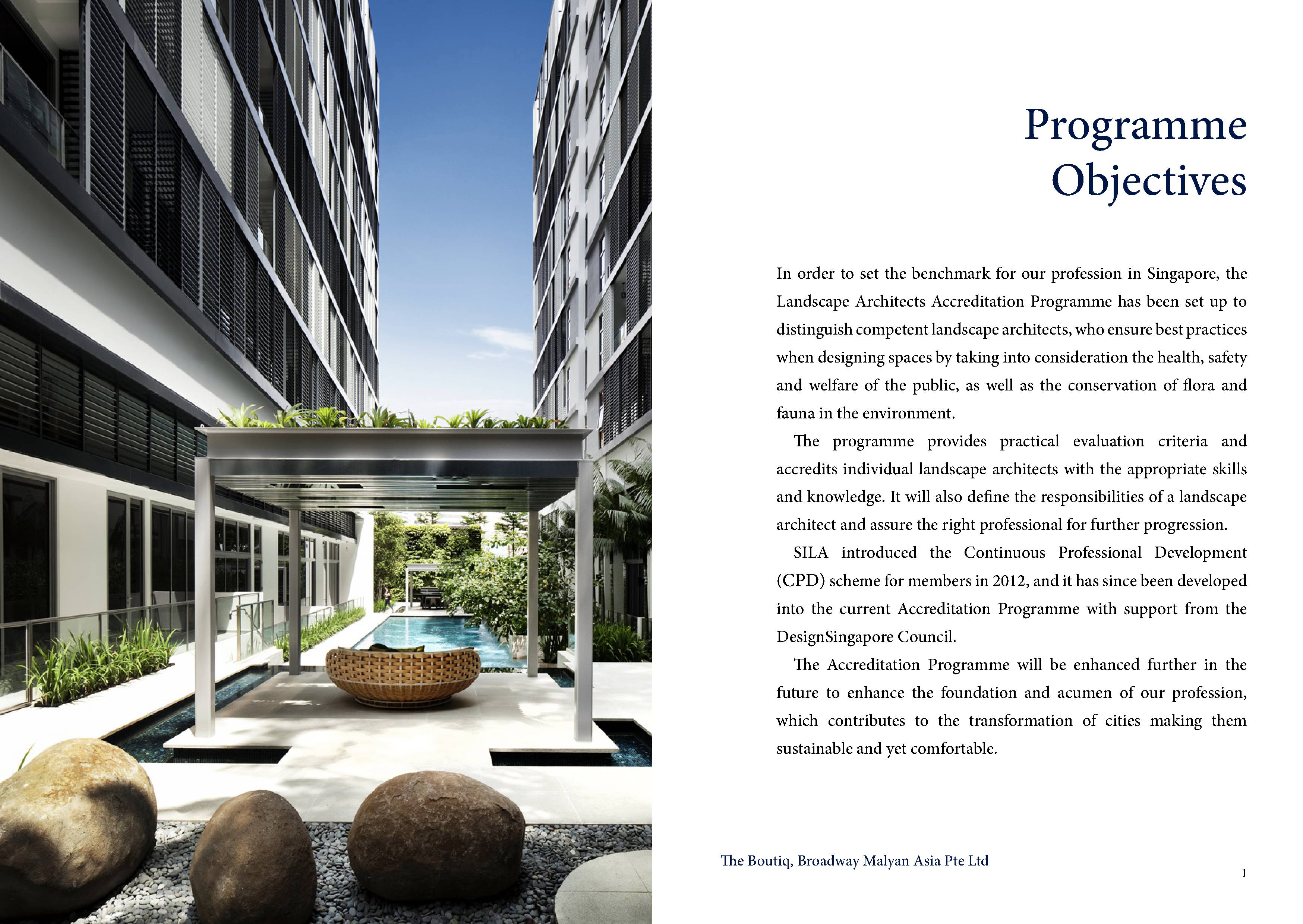 Landscape architects accreditation handbook edited by Script Consultants. Landscape architects accreditation handbook edited by Script Consultants.
