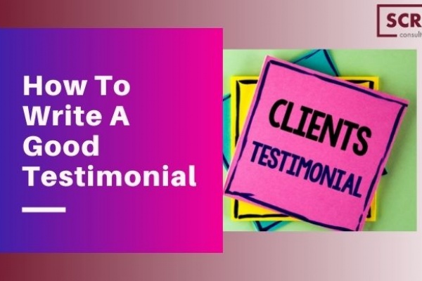 How To Write A Good Testimonial