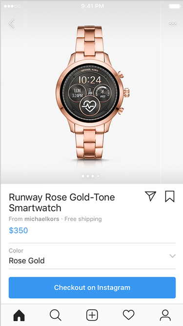 In-app Shopping Checkout Preview