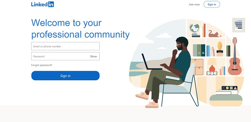 Create Profile on LinkedIn