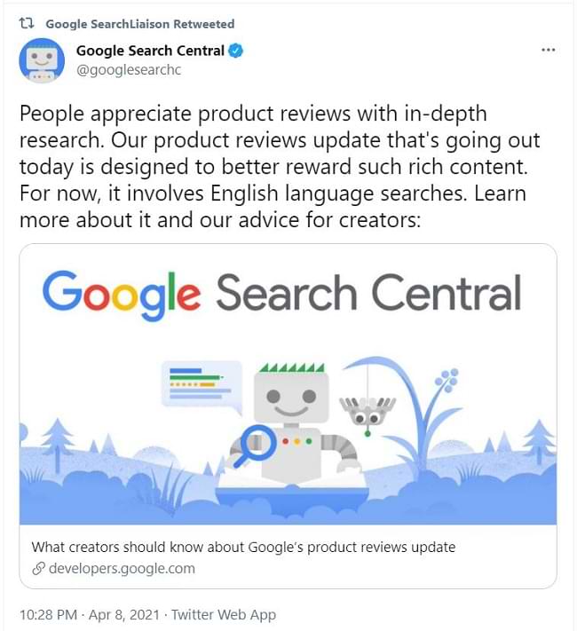 Product Reviews Update