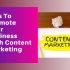 Tips To Promote Your Business With Content Marketing