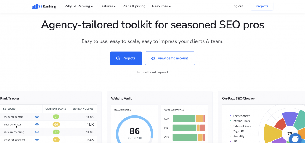 SE Ranking surfer seo alternatives